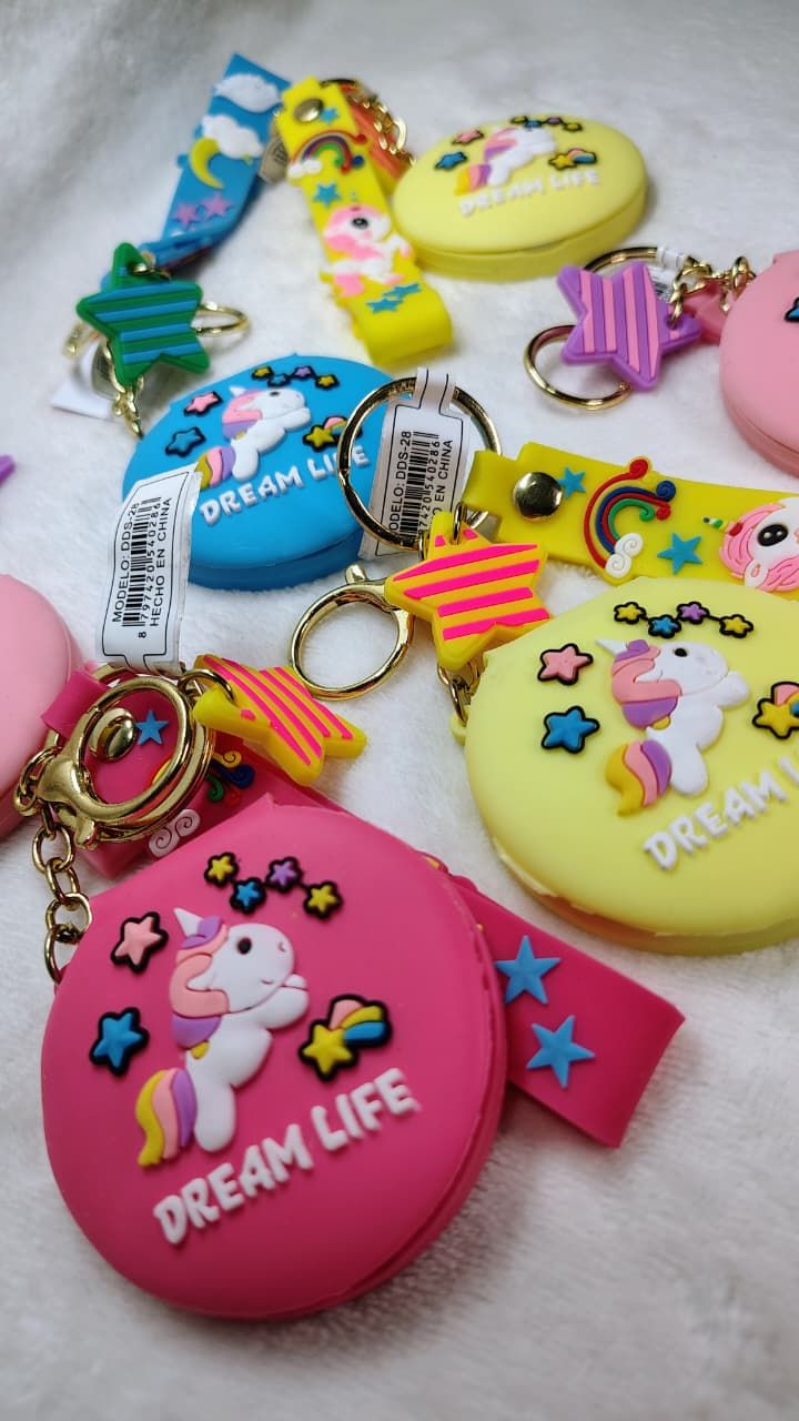 Espejo unicornio de bolsillo