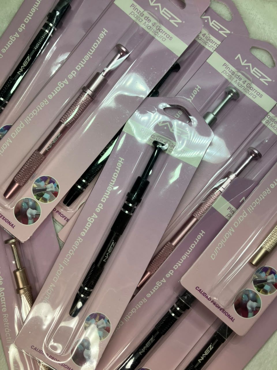 Pinza recoge strass