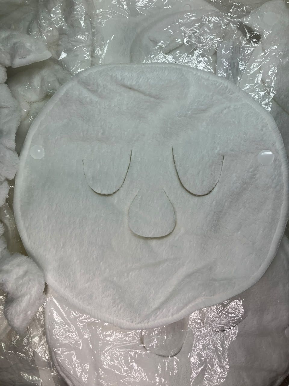 Mascarilla para skincare reutilizable de algodon