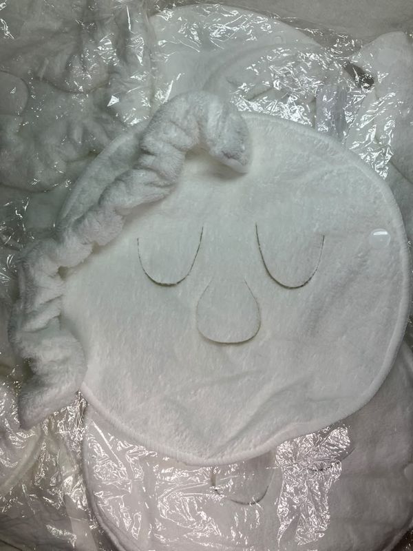 Mascarilla para skincare reutilizable de algodon