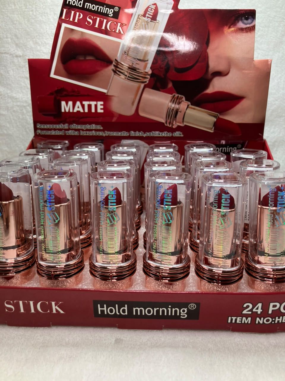 Labial matte hold morning