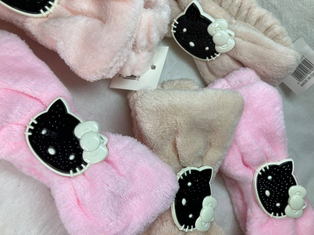 Vincha para skincare Hello Kitty