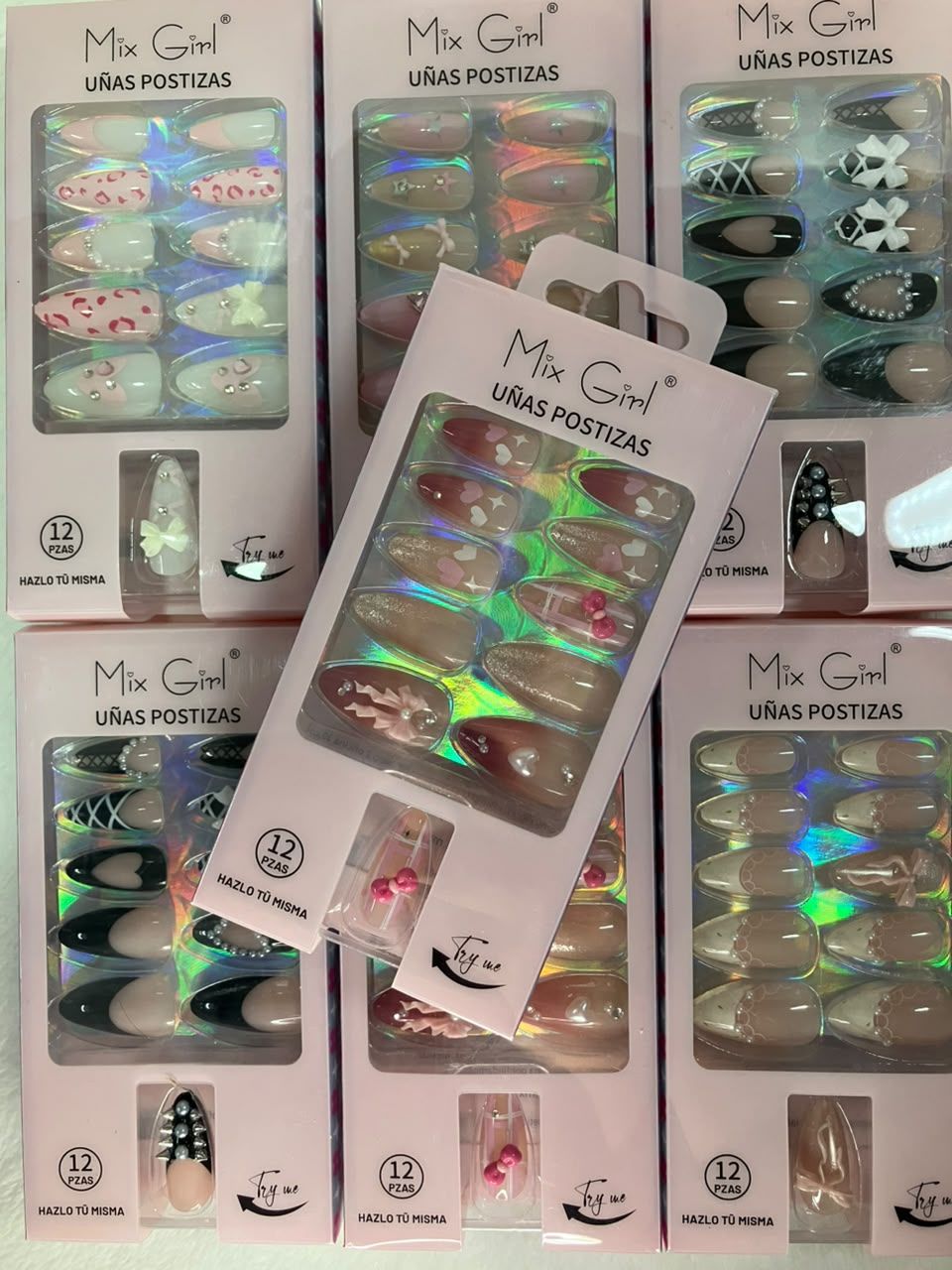 Uñas postizas Mix Girl