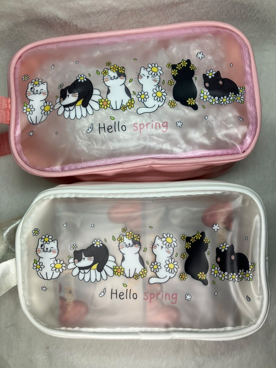 Neceser Hello Spring gatitos chica