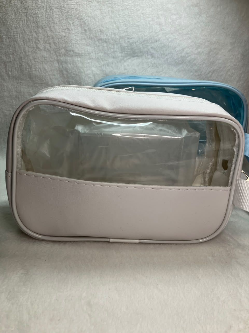 Neceser mitad transparente