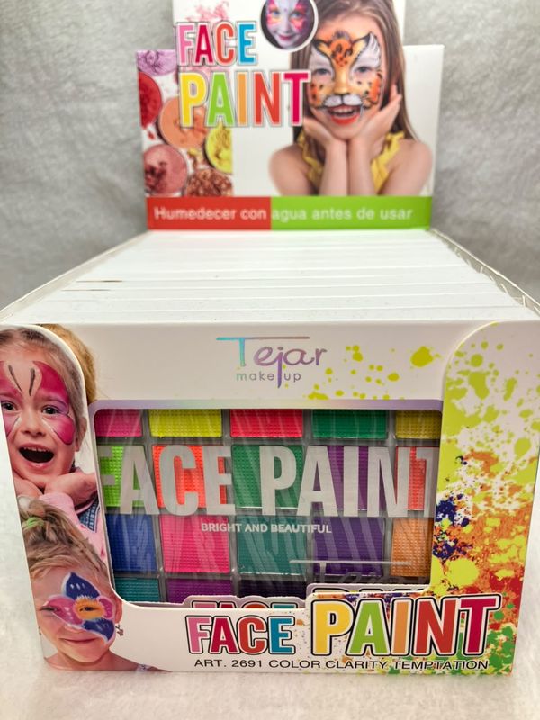 Paleta de maquillaje artistico Tejar cuadrado