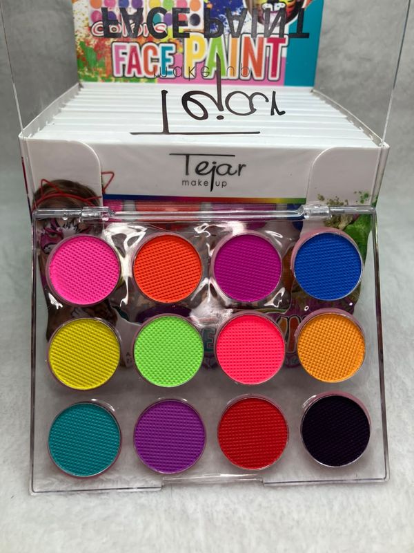 Paleta de maquillaje artistico Tejar redonda