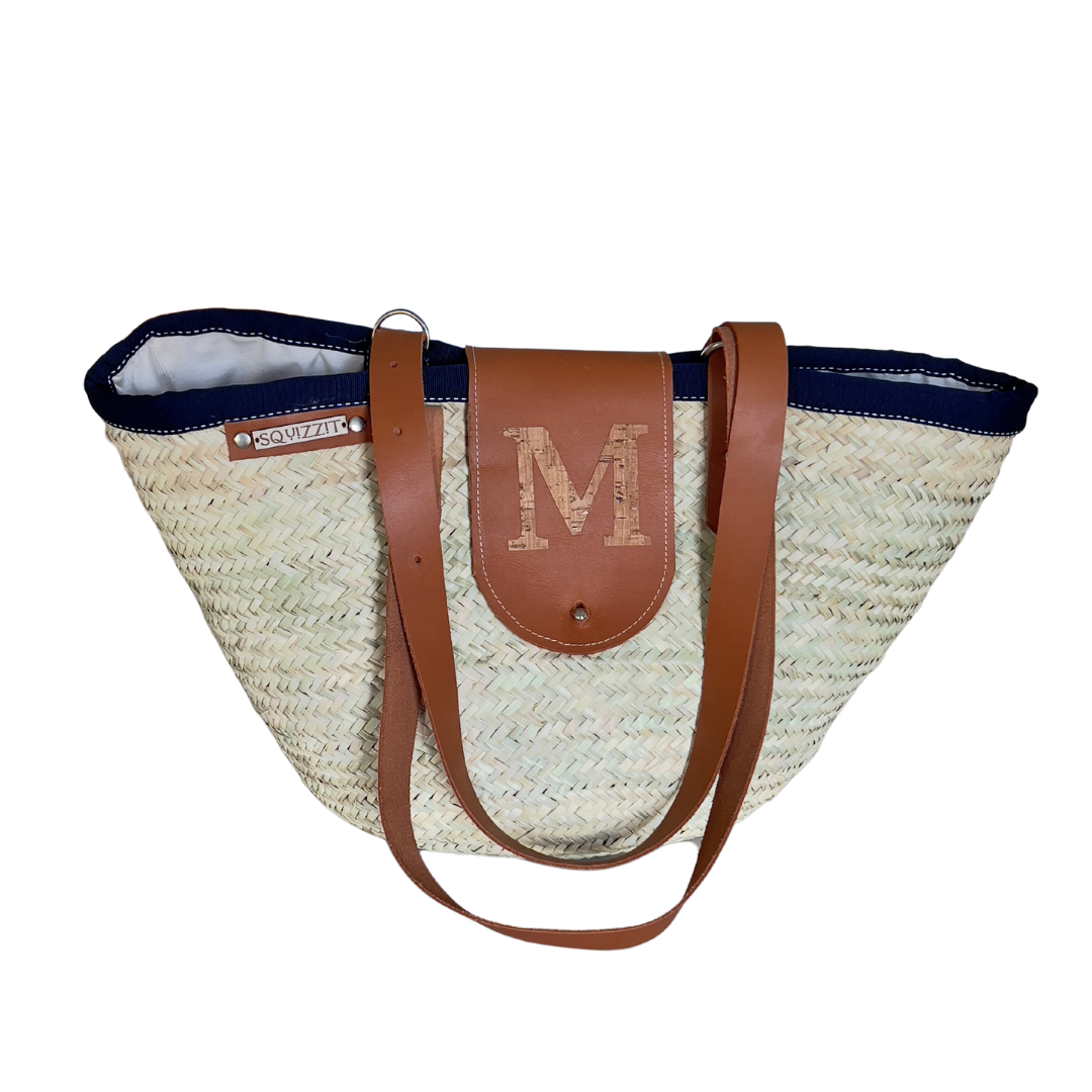 French Basket-Style Handbag
