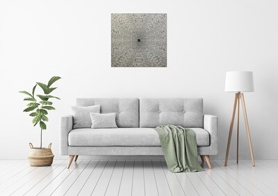 Kaaba - The Masses Abstract Giclée Canvas