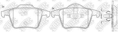 D980 ANT  BRAKE PADS REAR
