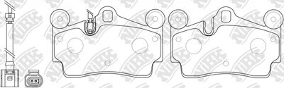 D978 ZONGHENG  BRAKE PADS REAR