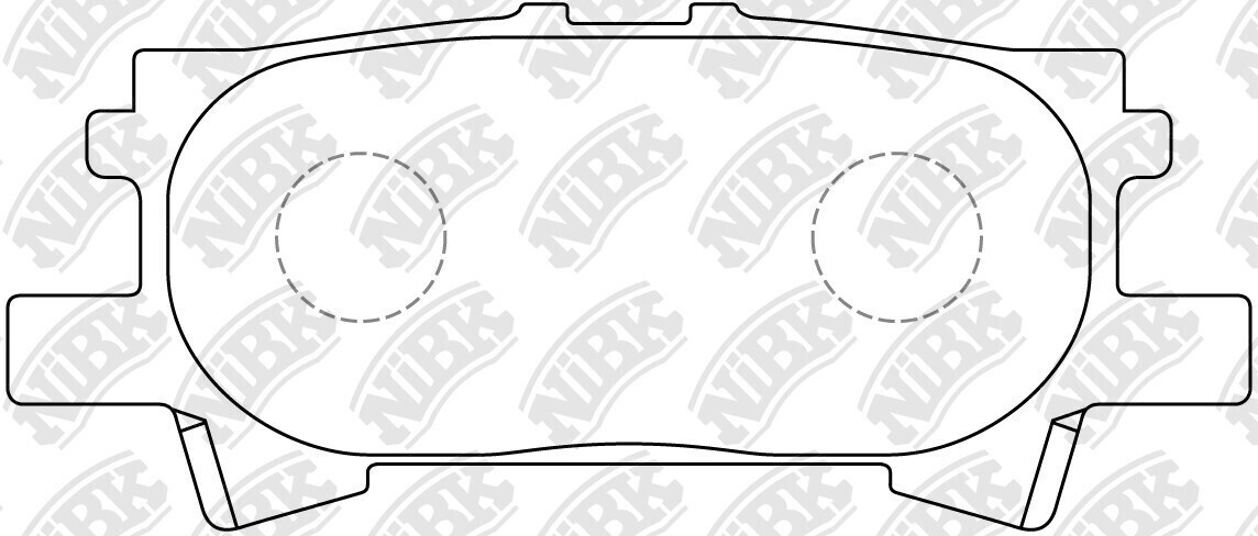 D996 HUARUIFENG  BRAKE PADS REAR