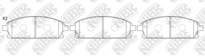 GR178 GRIPP  BRAKE PADS FRONT