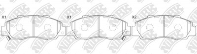 D503 KITPRO  BRAKE PADS FRONT