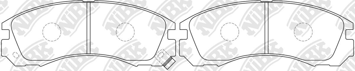 D6039M SUPER GRIP  BRAKE PADS FRONT