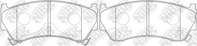D668 FRAS-ME  BRAKE PADS FRONT