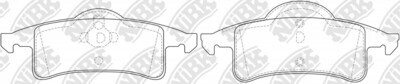 D791 FRAS-ME  BRAKE PADS REAR
