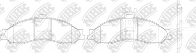 MPD888 FRAS-ME  BRAKE PADS FRONT
