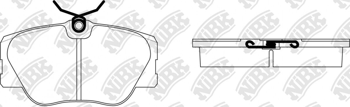 D423 ULTRA PREMIUM  BRAKE PADS FRONT