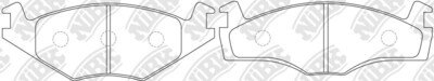 D569 FARO BRAKE PADS FRONT