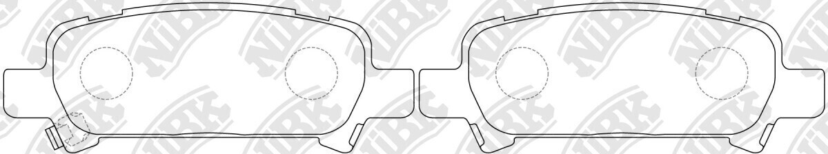 D770 ANT  BRAKE PADS REAR