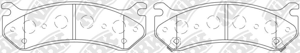 D785 FRAS-ME  BRAKE PADS FRONT
