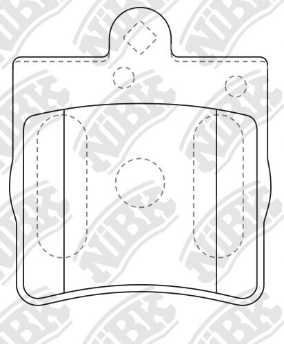 PSBP140036 TAKAYAMA BRAKE PADS REAR