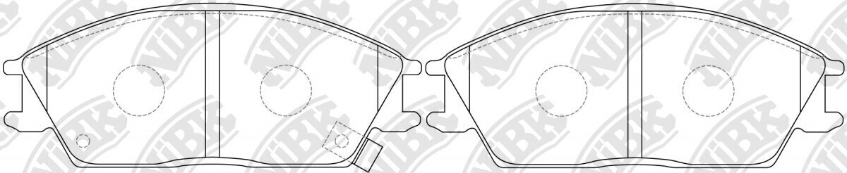D440 MASUMA  BRAKE PADS FRONT
