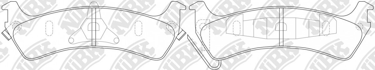 D664 RAYBESTOS  BRAKE PADS REAR