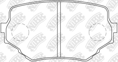 D680 BENDIX  BRAKE PADS FRONT