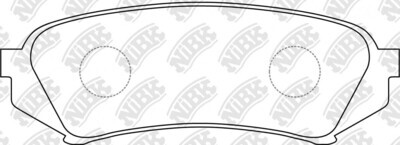 D773 ZONGHENG  BRAKE PADS REAR