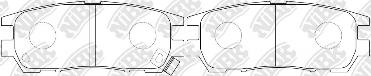 D567 MAGNUM PRO  BRAKE PADS REAR