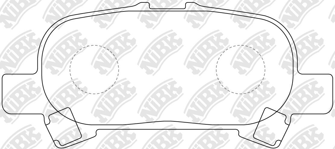 D828 DURALAST BRAKE PADS REAR