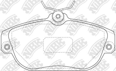 D542 MAGNUM PRO  BRAKE PADS FRONT