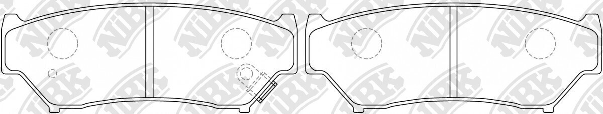 D556 MAGNUM PRO  BRAKE PADS FRONT