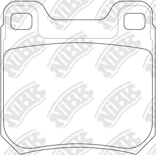 D709 ANNAT  BRAKE PADS REAR