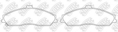 D731 CYFC  BRAKE PADS FRONT