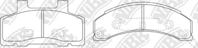 D845 VELOCITY  BRAKE PADS FRONT