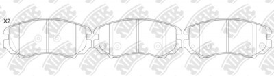 D924 KITPRO  BRAKE PADS FRONT