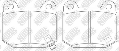 D961 RAYBESTOS  BRAKE PADS FRONT