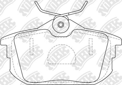 D838 IFK  BRAKE PADS REAR