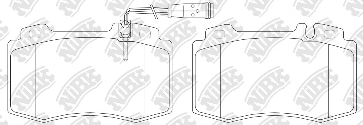 D847 XL BRAKE  BRAKE PADS FRONT