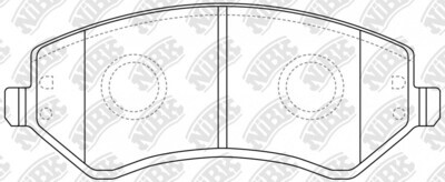 D856 KITPRO  BRAKE PADS FRONT