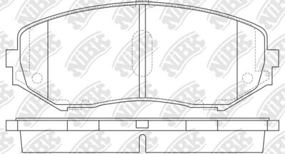 D9044 SUPER GRIP  BRAKE PADS FRONT
