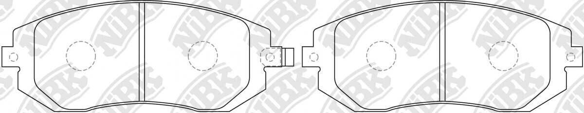 D929 NAKAMOTO  BRAKE PADS FRONT