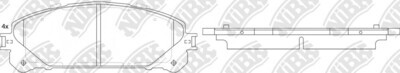 D1324 ZHEN ZHI DA  BRAKE PADS FRONT