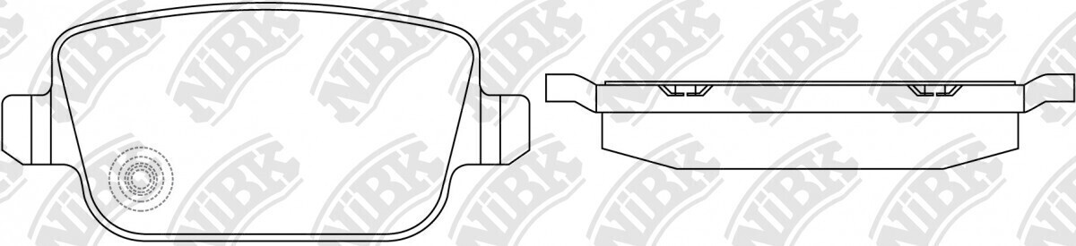 D1314 BTAP  BRAKE PADS REAR