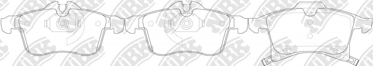 D1361 SYL  BRAKE PADS FRONT