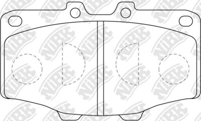 D137 FEDERATED  BRAKE PADS FRONT