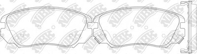 D1421 DURALAST  BRAKE PADS FRONT